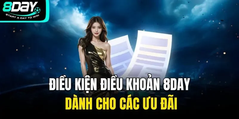 Điều kiện điều khoản 8DAY dành cho các ưu đãi