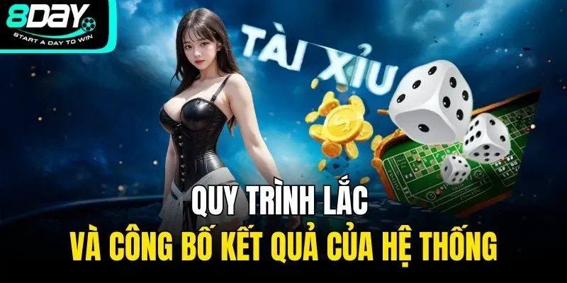 Quy trình lắc và công bố kết quả của hệ thống